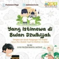 Image of Yang Istimewa di
Bulan Dzulhijjah